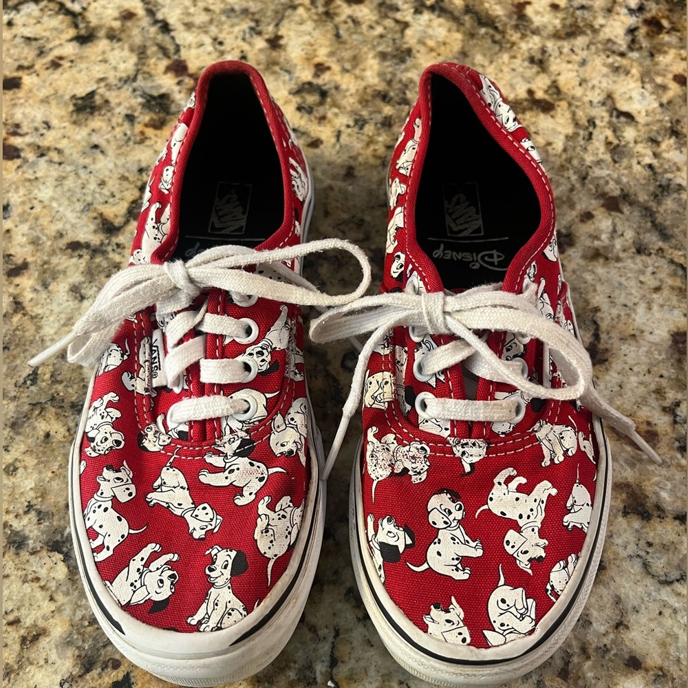 Vans 101 Dalmatians Sneaker Kids Size 3